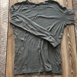 Grey Gap Long Sleeve Supersoft